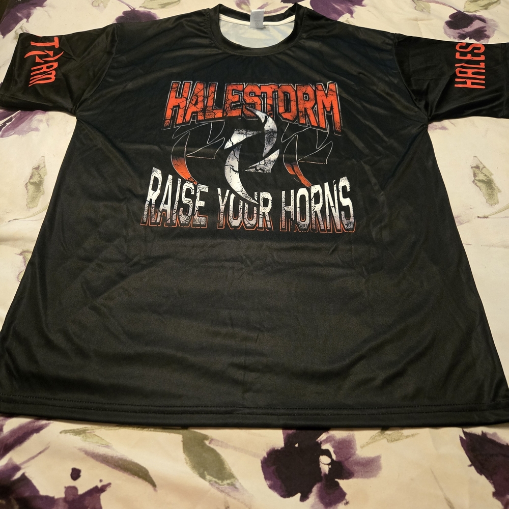 Halestorm One Clothing Black and Red Graphic Tee